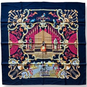 Vintage Hermés Scarf NWOT Opera Theme